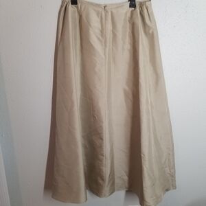 $224 NWT Talbots %100 Silk Skirt Long Make Several Outfits
